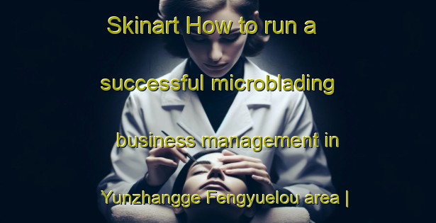 Skinart How to run a successful microblading business management in Yunzhangge Fengyuelou area | MicrobladingTraining | MicrobladingClasses | SkinartTraining-China
